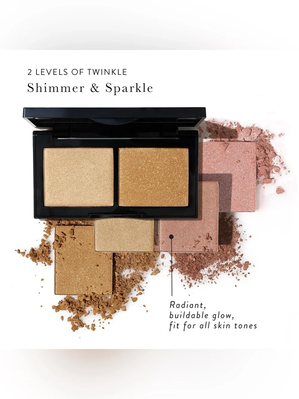 Laura Geller Hi-Def Glow Illuminator Duo Heart of Gold